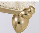 Ver imagem 3 de Lustre Pendente Borboleta Cristal Dourado Led 3w 3000k Bivolt