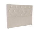 Ver imagem 1 de Cabeceira Cama Box Casal 160 cm Julia - Bege Suede