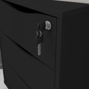 Ver imagem 6 de Gaveteiro 3 Gavetas com Chave Face Home Office