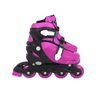 Kit Patins Inline Radical com Luva, Capacete, Joelheira e Cotoveleira Rosa P (29-32) Bel - 11