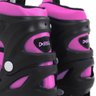 Kit Patins Inline Radical com Luva, Capacete, Joelheira e Cotoveleira Rosa P (29-32) Bel - 9