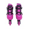 Kit Patins Inline Radical com Luva, Capacete, Joelheira e Cotoveleira Rosa P (29-32) Bel - 5