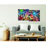 Conjunto com 2 Lindos Quadro Decorativo Originais Pintados a Mão Medindo 73x136 Cm - 1