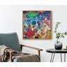 Conjunto com 2 Lindos Quadro Decorativo Originais Pintados a Mão Medindo 73x136 Cm - 5