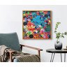 Conjunto com 2 Lindos Quadro Decorativo Originais Pintados a Mão Medindo 73x136 Cm - 4