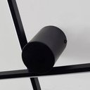 Ver imagem 5 de Arandela Nordecor Nien 40cm+60cm 20w Led Bivolt Preto 3000k Luz Amarela 2936
