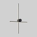 Ver imagem 2 de Arandela Nordecor Nien 40cm+60cm 20w Led Bivolt Preto 3000k Luz Amarela 2936