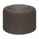 Ver imagem 1 de Puff Redondo Orgânico Resistente Flora 45x45 Bouclê - Sofa Store:bouclê Marrom