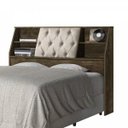 Ver imagem 3 de Cabeceira Cama Casal 4 Nichos Nubia 