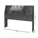 Ver imagem 4 de Cabeceira Cama Casal 4 Nichos Nubia 