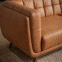 Ver imagem 7 de Sofa Living 2 Lugares Bellare 180 cm Pes Madeira Courino Tcs 727 Moll
