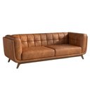 Ver imagem 1 de Sofa Living 2 Lugares Bellare 180 cm Pes Madeira Courino Tcs 727 Moll