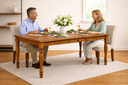 Ver imagem 6 de Mesa de Jantar ou Cozinha 160cm em Madeira Maciça com Gaveta e Pés Torneados – Made Wood