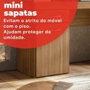 Ver imagem 5 de Escrivaninha Mesa Escritório 1 Porta Vitória