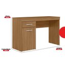 Ver imagem 3 de Escrivaninha Mesa Escritório 1 Porta Vitória