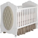 Ver imagem 2 de Berço Mini Cama com Capitonê Amor Espresso Móveis