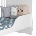 Ver imagem 6 de Berço Mini Cama com Capitonê Amor Espresso Móveis