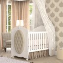 Ver imagem 1 de Berço Mini Cama com Capitonê Amor Espresso Móveis