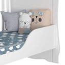 Ver imagem 6 de Berço Mini Cama com Capitonê Amor Espresso Móveis