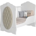 Ver imagem 5 de Berço Mini Cama com Capitonê Amor Espresso Móveis