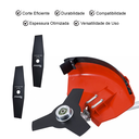 Ver imagem 3 de Roçadeira a Gasolina Toyama Rt43l-b 43cc 2t 1.7hp com Lâmina 3 Pontas e 2 Lâminas Extras