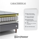 Ver imagem 3 de Colchão Queen Molas Ensacadas Baker D33 com Base 158x198x62 Bom Pastor Móveis