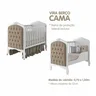 Berço Mini Cama com Capitonê Alegria Espresso Móveis - 6