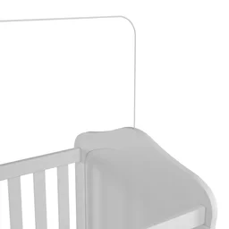 Berço Mini Cama com Capitonê Alegria Espresso Móveis - 7