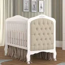 Ver imagem 1 de Berço Mini Cama com Capitonê Alegria Espresso Móveis