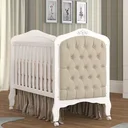 Ver imagem 1 de Berço Mini Cama com Capitonê Alegria Espresso Móveis
