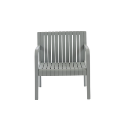 Conjunto para Área Externa Maldivas com 2 Poltronas, 1 Mesa - Cinza Claro - 3