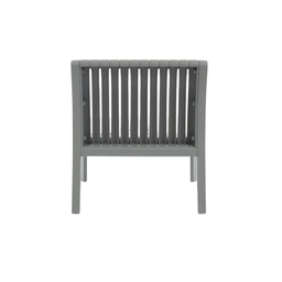 Conjunto para Área Externa Maldivas com 2 Poltronas, 1 Mesa - Cinza Claro - 6