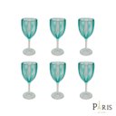 Ver imagem 1 de Conjunto 6 Taças de Acrílico Verde 19cm Rjw0020 Btc