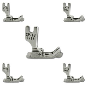 05 Calcadores Pesponto Lado Direito C. Guia Reta Industrial 2mm Sp-18 1/16
