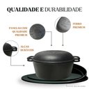 Ver imagem 5 de Panela Forno Holandes Mg 28 Cm 8,2 L em Ferro Fundido Panela Mineira