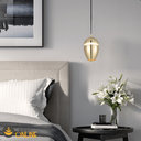 Ver imagem 2 de Pendente Solo Metal 12cm Led Integrado 8w Bivolt 3000k Sala