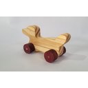 Ver imagem 2 de Cachorro de Madeira Maciça. Brinquedo Artesanal e Decoração.