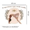 Adesivo de Parede o Corpo Alcança:60 X 45 Cm - 2
