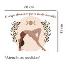 Ver imagem 2 de Adesivo de Parede o Corpo Alcança:60 X 45 Cm