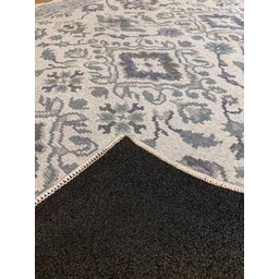 Tapete Sala Classico Oriental 150X200 Cm Tipo Belga 55 Azul - 4