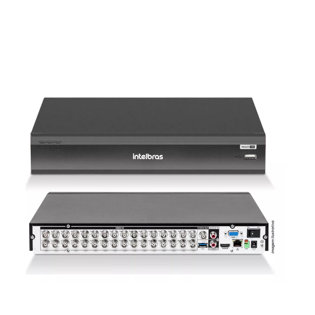 Kit 16 Câmeras Intelbras 3220b Full Color com Áudio Dvr Intelbras Imhdx 3132 Inteligência Artificial - 3