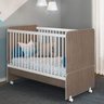 Berço Mini Cama Padrão Americano com Suporte para Mosquiteiro e Rodízios Sírius Peternella Móveis - 1