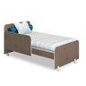Berço Mini Cama Padrão Americano com Suporte para Mosquiteiro e Rodízios Sírius Peternella Móveis - 4