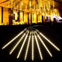 Ver imagem 4 de Jogo 2 Cordões Chuva de Meteoro 48cm 240 Leds Branco Quente 2 Metros - Wincy Natal