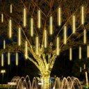 Ver imagem 7 de Jogo 2 Cordões Chuva de Meteoro 48cm 240 Leds Branco Quente 2 Metros - Wincy Natal