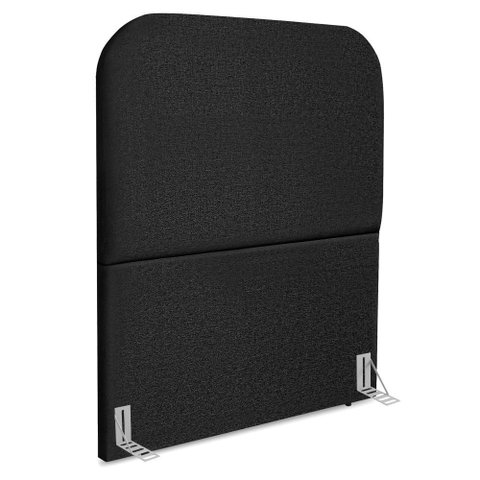 Cabeceira Solteiro 100 Cm com Frame Alana Linho Preto Artte