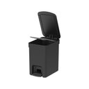 Ver imagem 3 de Lixeira com Pedal e Tampa Trium Esconde Sacola 6 Litros - ou