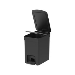 Lixeira com Pedal e Tampa Trium Esconde Sacola 6 Litros - ou - 3
