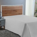 Ver imagem 2 de Roupa Cama Casal 300 Fios Lençol Virol sem Elástico de Algodão:branco