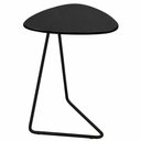 Ver imagem 1 de Mesa de Apoio Folha Preto em Metal Preto 69 Cm